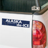 Alaska politieke bumpersticker (Op Truck)