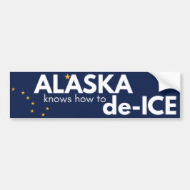 Alaska politieke bumpersticker