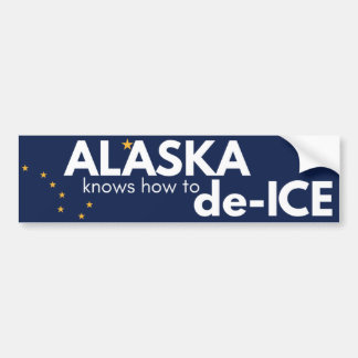 Alaska politieke bumpersticker