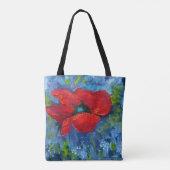 Alaska Poppies Canvas tas (Achterkant)