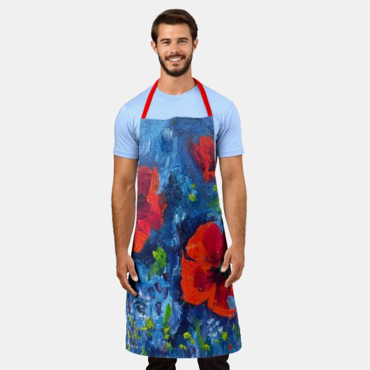 Alaska Poppies Schort (Gedragen)