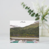 Alaska Post Kaart, hi-def fotografie Briefkaart (Staand voorkant)