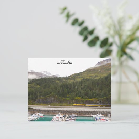 Alaska Post Kaart, hi-def fotografie Briefkaart (Staand voorkant)