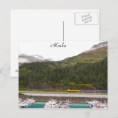 Alaska Post Kaart, hi-def fotografie Briefkaart (Voorkant / Achterkant)