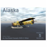 Alaska Postage de Havilland DH3-C Otter Fotobeeldje Magneet<br><div class="desc">Een postzegel van 5 nugget, uitgegeven door een mythische onafhankelijke natie van Alaska. Eerst in een reeks Alaska luchtvaartgeschiedenispostzegels, is er een de Havilland Canada DH3-C Otter die de logo van de mythische vliegende Moose Aviation van Talkeetna sporteert. De tekst, "Alaska, " "POSTAGE 10 NUGGETS, " "Aviation History, " en...</div>