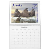 Alaska Postage Stamps Kalender (Mar 2027)