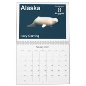 Alaska Postage Stamps Kalender (Jan 2027)