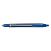 Alaska Postal Service Dog Sled Blauwe Inkt Pen (Achterkant)