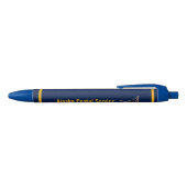 Alaska Postal Service Dog Sled Blauwe Inkt Pen (Bovenkant)