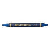 Alaska Postal Service Dog Sled Blauwe Inkt Pen (Voorkant)