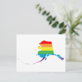 alaska pride . briefkaart (Staand voorkant)