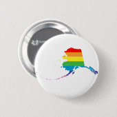 alaska pride . ronde button 5,7 cm (Voorkant /achterkant)