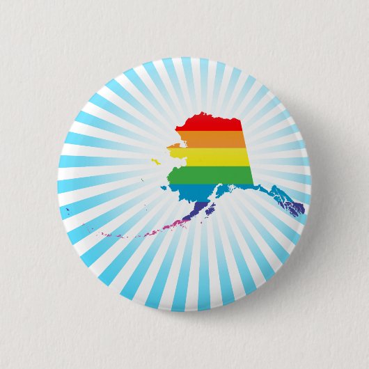 alaska pride . ronde button 5,7 cm (Voorkant)