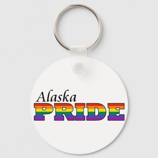 Alaska Pride Sleutelhanger (Voorkant)