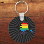 alaska pride . sleutelhanger (Voorkant)