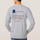 Alaska Proud T-shirt (Achterkant)