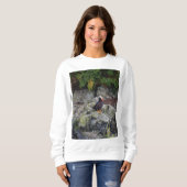 Alaska - Puffin op Rocks Trui (Voorkant volledig)