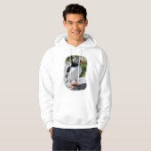 Alaska Puffins verweerde kleurrijke vogels Hoodie (Voorkant volledig)