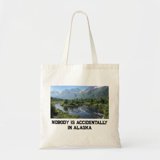 Alaska Quote Canvas tas (Voorkant)