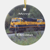 Alaska Railroad Keramisch Ornament (Voorkant)