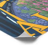 Alaska Railroad Scene - Gold Creek, Alaska Poster (Hoek)