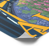 Alaska Railroad Scene - Wasilla, Alaska Poster (Hoek)