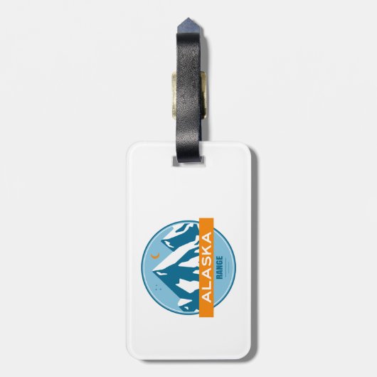 Alaska Range Bagagelabel (Achterkant verticaal)