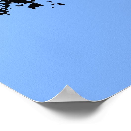 Alaska Range Berglandschap Digitaal downloaden Poster (Hoek)