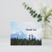 Alaska Range Berglandschap Foto Bedankt Briefkaart (Staand voorkant)