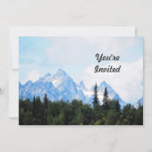 Alaska Range Mountain Landschap Foto Verjaardag Kaart (Voorkant)