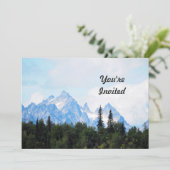 Alaska Range Mountain Landschap Foto Verjaardag Kaart (Staand voorkant)