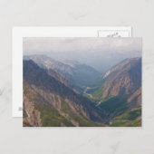 Alaska Range Mountains, Alaska, Verenigde Staten Briefkaart (Voorkant / Achterkant)