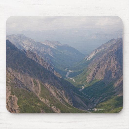 Alaska Range Mountains, Alaska, Verenigde Staten Muismat (Voorkant)