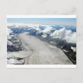 Alaska Range Mountains & glacier, Verenigde Staten Briefkaart (Voorkant)