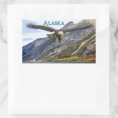 Alaska Rechthoek Sticker (Tas)