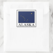 Alaska Rechthoekige Sticker (Tas)