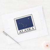 Alaska Rechthoekige Sticker (Envelop)