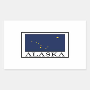 Alaska Rechthoekige Sticker