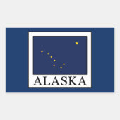 Alaska Rechthoekige Sticker (Voorkant)