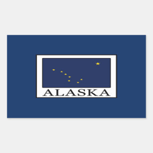 Alaska Rechthoekige Sticker