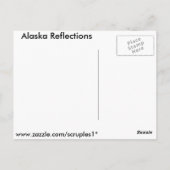 Alaska Reflections Briefkaart (Achterkant)
