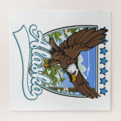 Alaska Reis Patch Legpuzzel (Horizontaal)