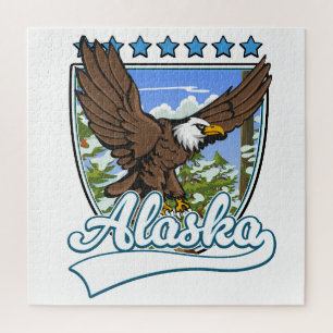Alaska Reis Patch Legpuzzel