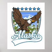 Alaska Reis Patch Poster (Voorkant)
