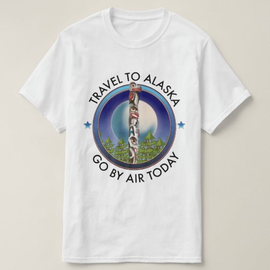 Alaska reislogo t-shirt (Design voorkant)