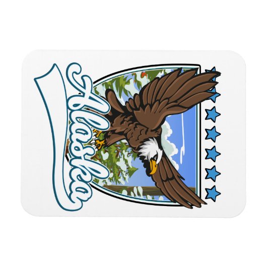 Alaska Reispatch Magneet (Horizontaal)
