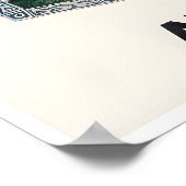 Alaska Reisposter Alaskaanse Kunstprint Poster (Hoek)