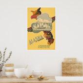 Alaska Reisposter Canadian Pacific Railroad Poster (Keuken)