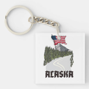Alaska Reisposter Sleutelhanger