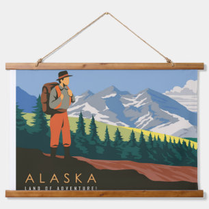 Alaska reizen hangend wandkleed